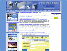 Tablet Screenshot of durfeetravel.com